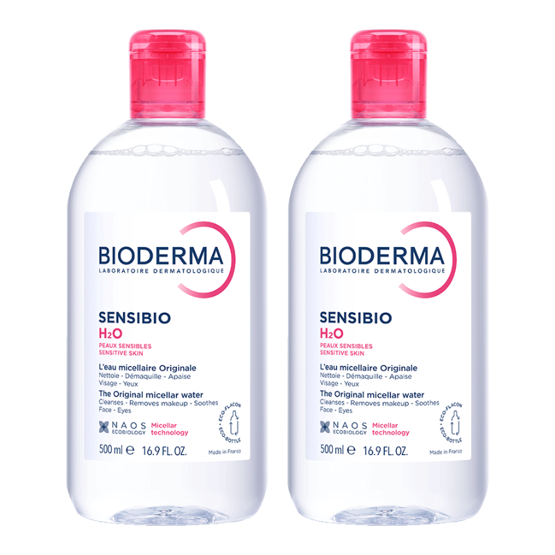 Bioderma Sensibio H2O 500ml Duo Pack