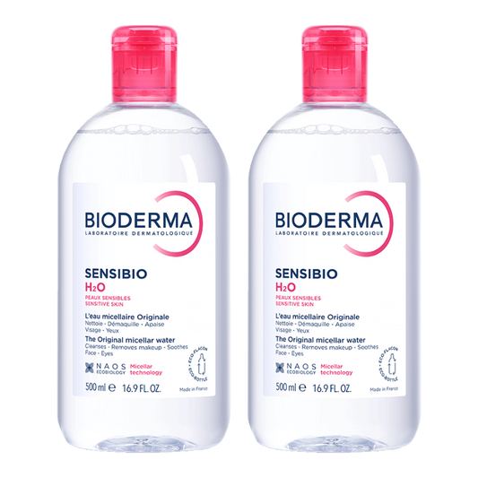 Bioderma Sensibio H2O 500ml Duo Pack