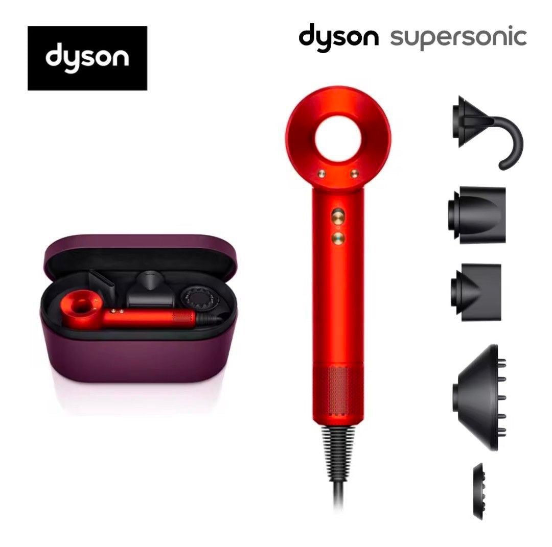 Dyson - Supersonic Hair Dryer + Case - Orange Topaz Dyson - Supersonic Hair Dryer + Case - Orange Topaz