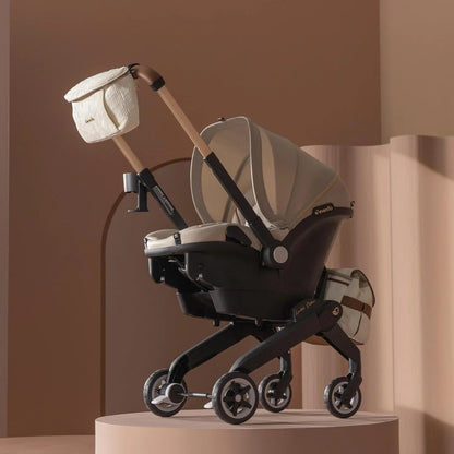 Evenflo - Shyft DualRide Infant Car Seat & Stroller Combo | Limited Edition | Champagne