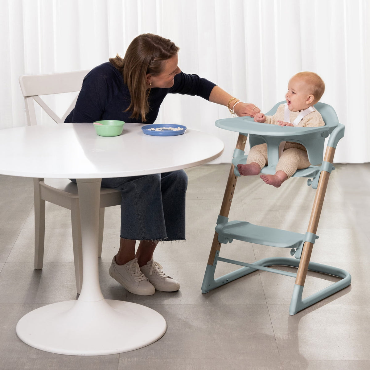 Evenflo - Bria RightSeat Multistage High Chair | Sage Green