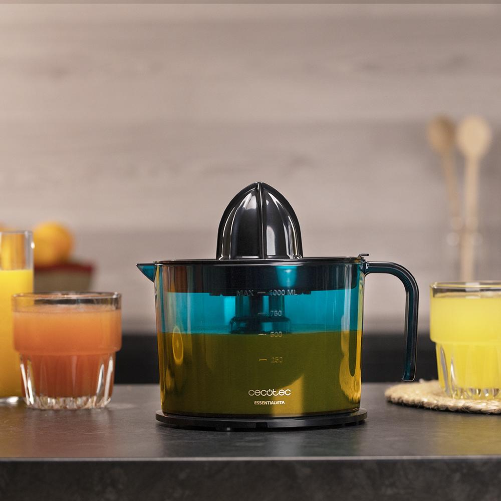 Cecotec EssentialVita Adjust black citrus juicer