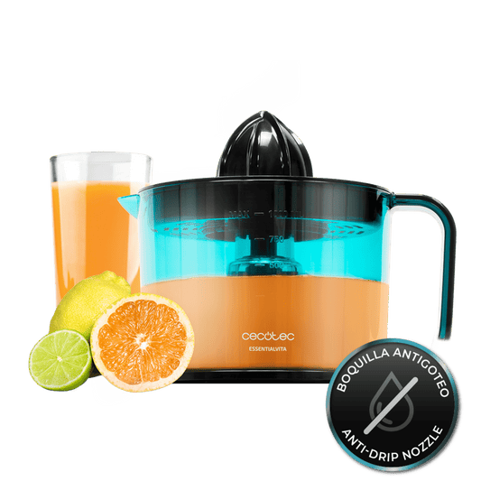 Cecotec EssentialVita Adjust black citrus juicer