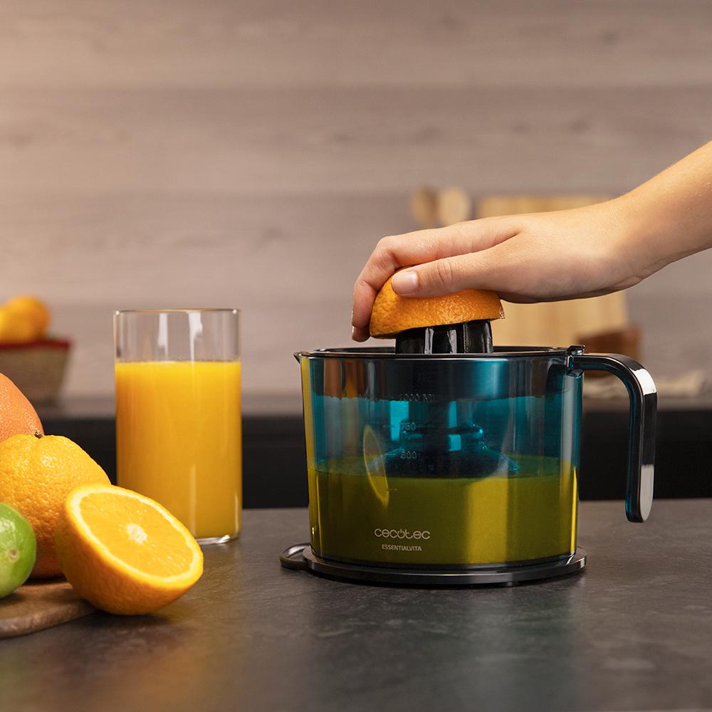 Cecotec EssentialVita Adjust black citrus juicer