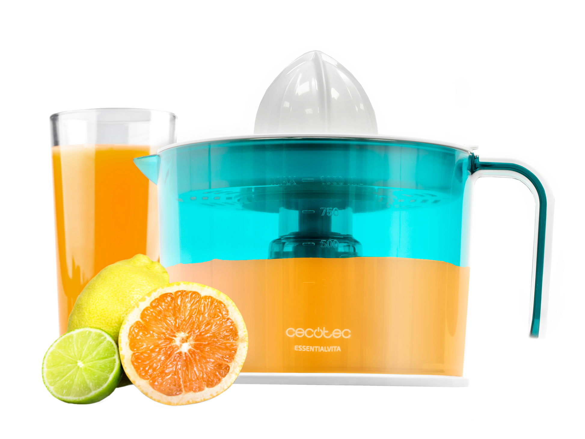 Cecotec EssentialVita Adjust white citrus juicer