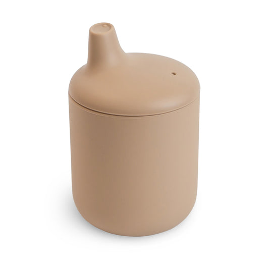 MUSHIE - Silicone Sippy Cup | Natural