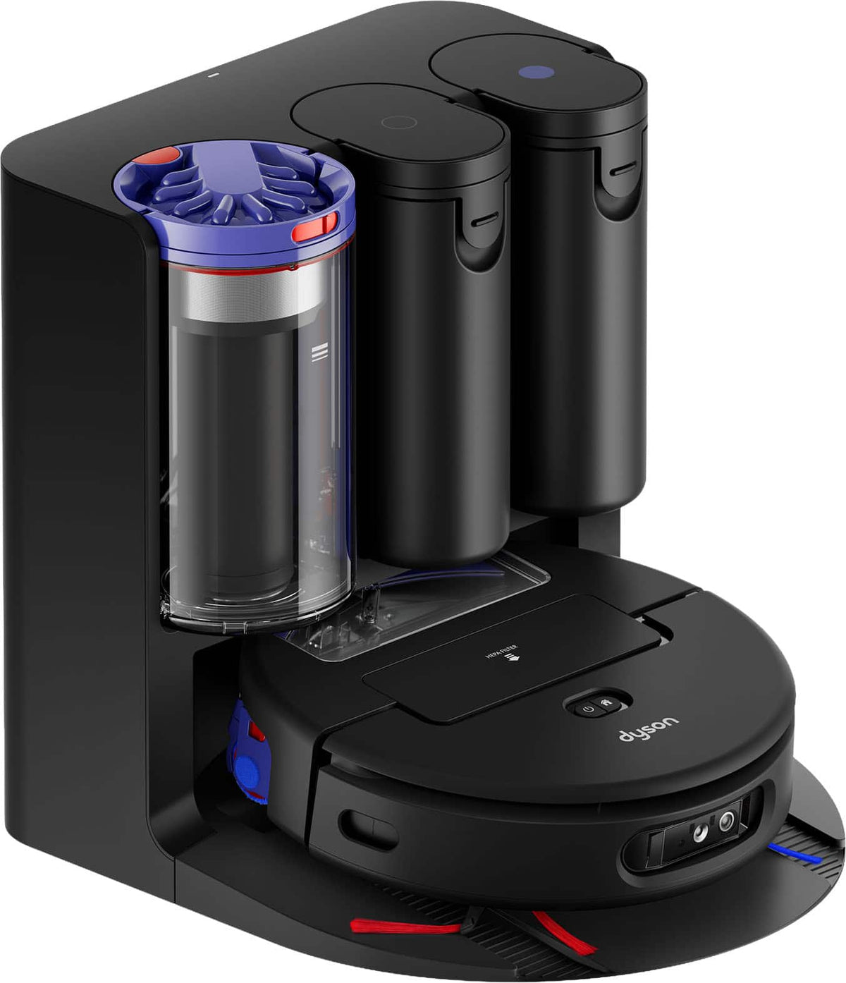Dyson Spot+Scrub AI Wet & Dry Robot Vacuum Black/Blue — BambiniJO Jordan