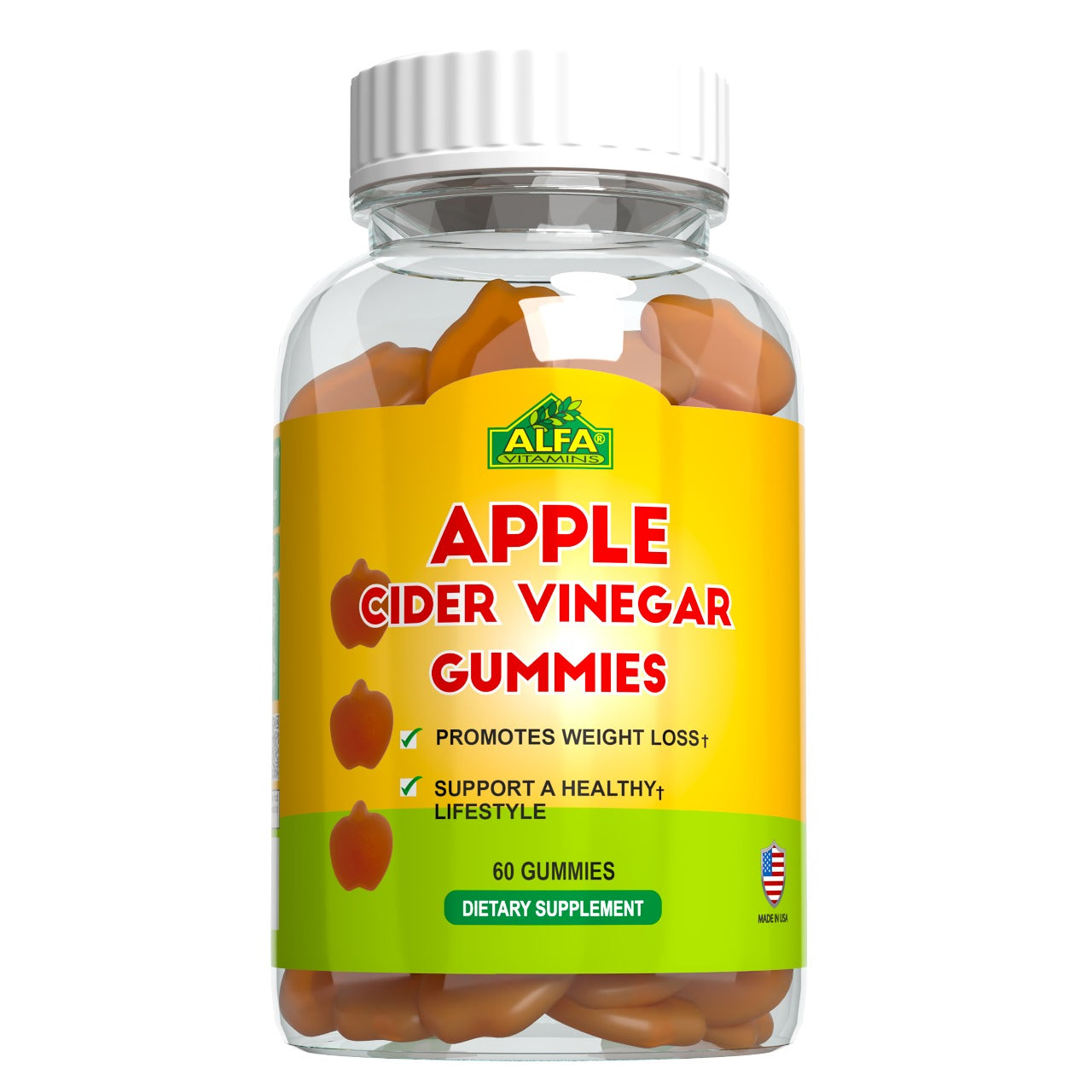 Adult's Apple Cider Vinegar Gummies | 60 pc Adult's Apple Cider Vinegar Gummies | 60 pc