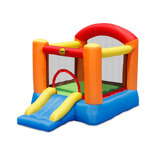 Happy Hop Slide Bouncer 9004B inflatable bouncy castle with slide