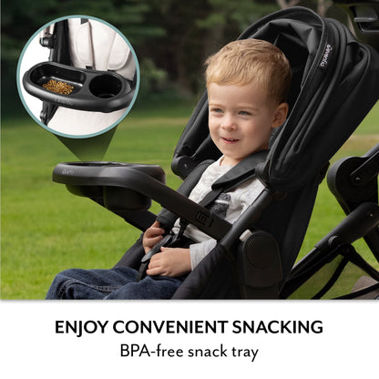 Evenflo - Pivot Xpand NXT Travel System with LiteMax NXT Infant Car Seat | Coal Black