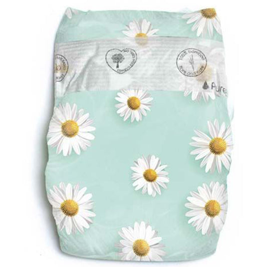 Organic Diapers Size 5 | 11-18kg | Double 44 Diapers