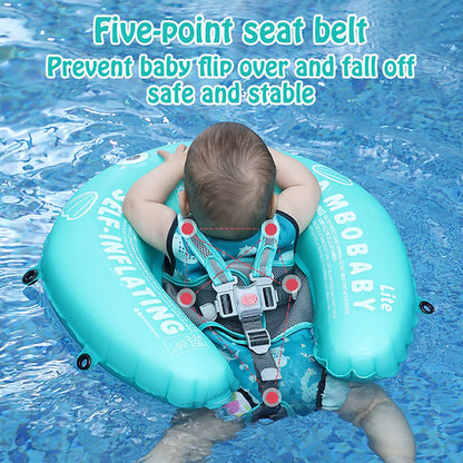 Mambobaby - Self-inflating chest float with canopy | 3-12m