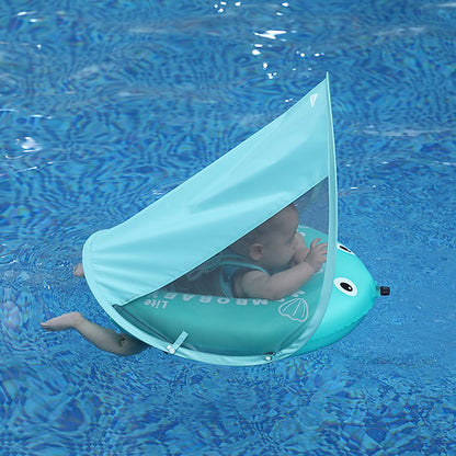 Mambobaby - Self-inflating chest float with canopy | 3-12m