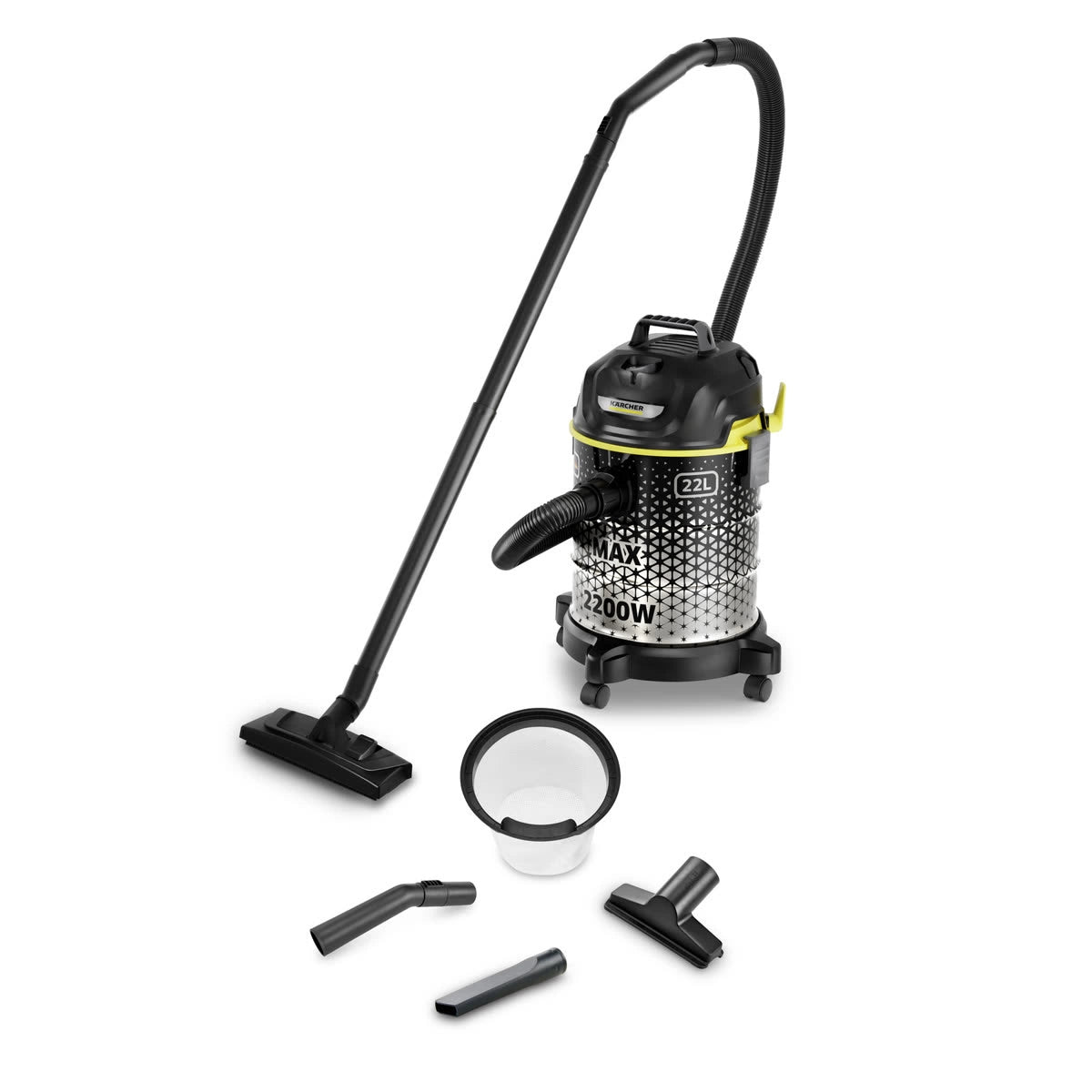 Kärcher - Barrel Vacuum Cleaner 2200W with Blower Function 22 L | DVAC 2200 Kärcher - Barrel Vacuum Cleaner 2200W with Blower Function 22 L | DVAC 2200