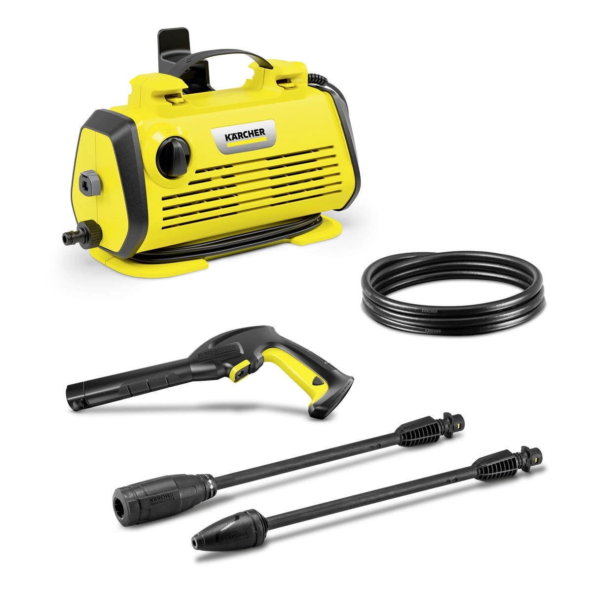 Kärcher - Pressure Washer 120 Bar & 380 L/h Compact Horizontal Design | K 3 Horizontal