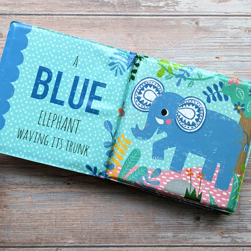 Bath Book In Box - Colours in the Jungle Bath Book In Box - Colours in the Jungle