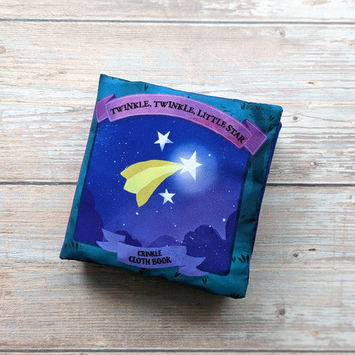 Crinkle Cloth Book - Twinkle Twinkle Crinkle Cloth Book - Twinkle Twinkle