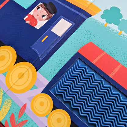 Touch and Feel Silicon Board Book - Vehicles