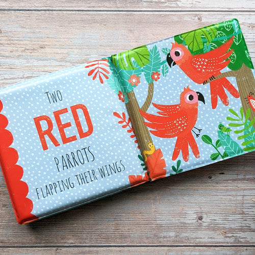 Bath Book In Box - Colours in the Jungle Bath Book In Box - Colours in the Jungle