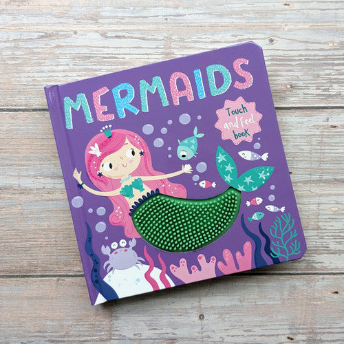 Touch and Feel Silicon Board Book - Mermaids Touch and Feel Silicon Board Book - Mermaids