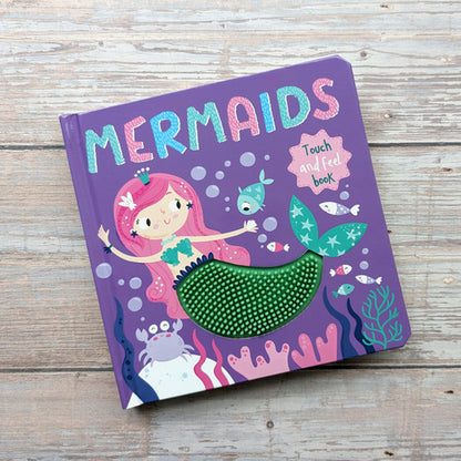 Touch and Feel Silicon Board Book - Mermaids