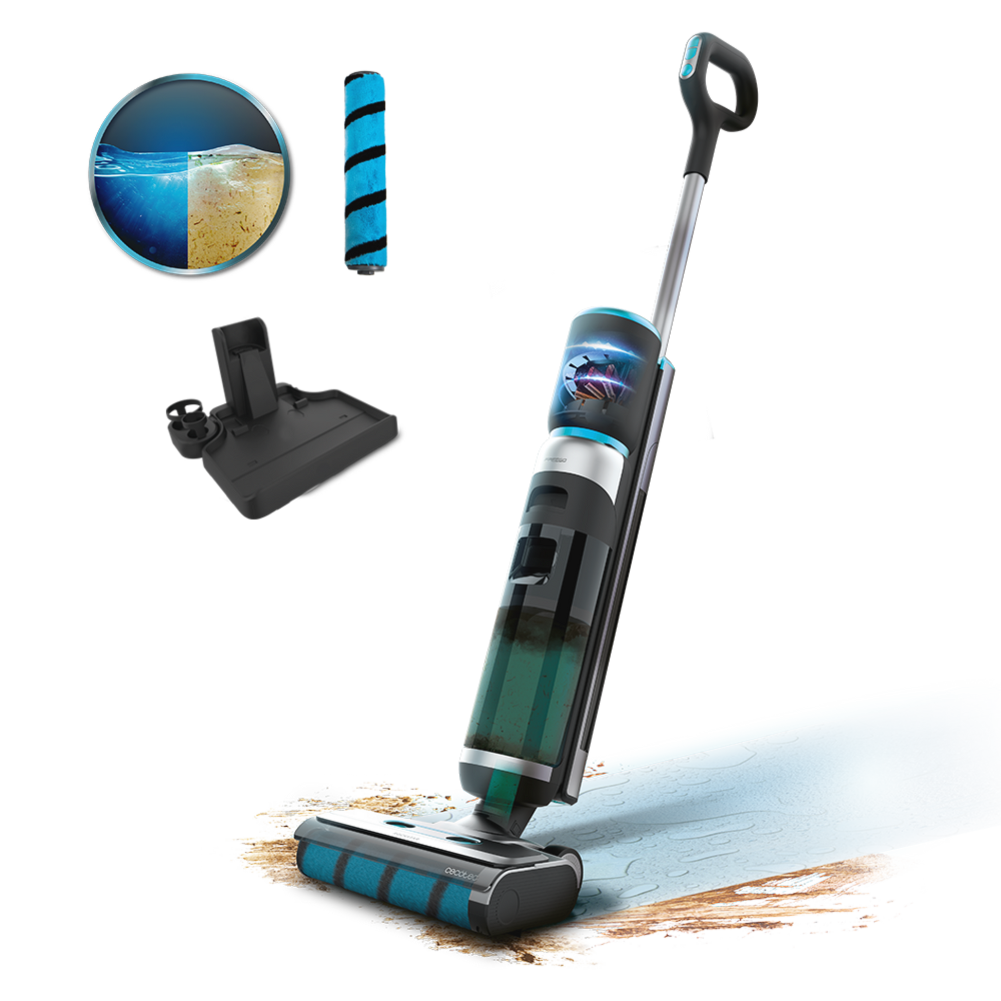 Cecotec FreeGo Wash&Vacuum cordless floor washer