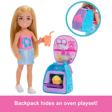 Barbie Chelsea Cupcake Baking Backpack Doll Set alternate view — BambiniJO Jordan