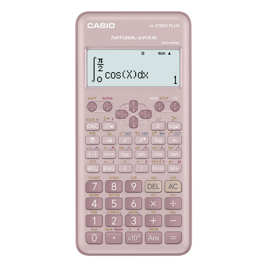 Casio fx-570ES PLUS Pink scientific calculator — BambiniJO Jordan