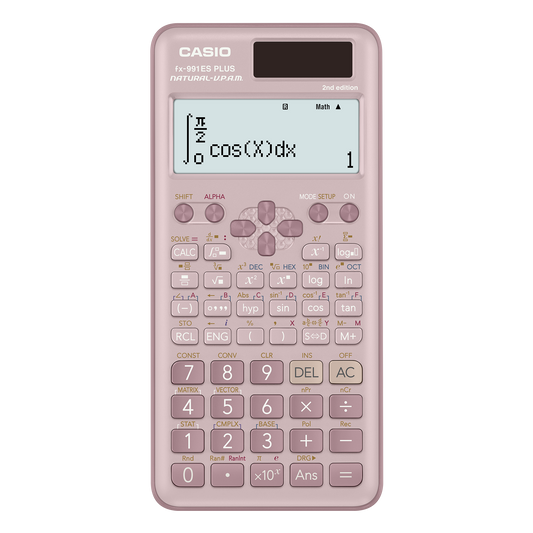 Casio fx-991ES PLUS Pink scientific calculator — BambiniJO Jordan