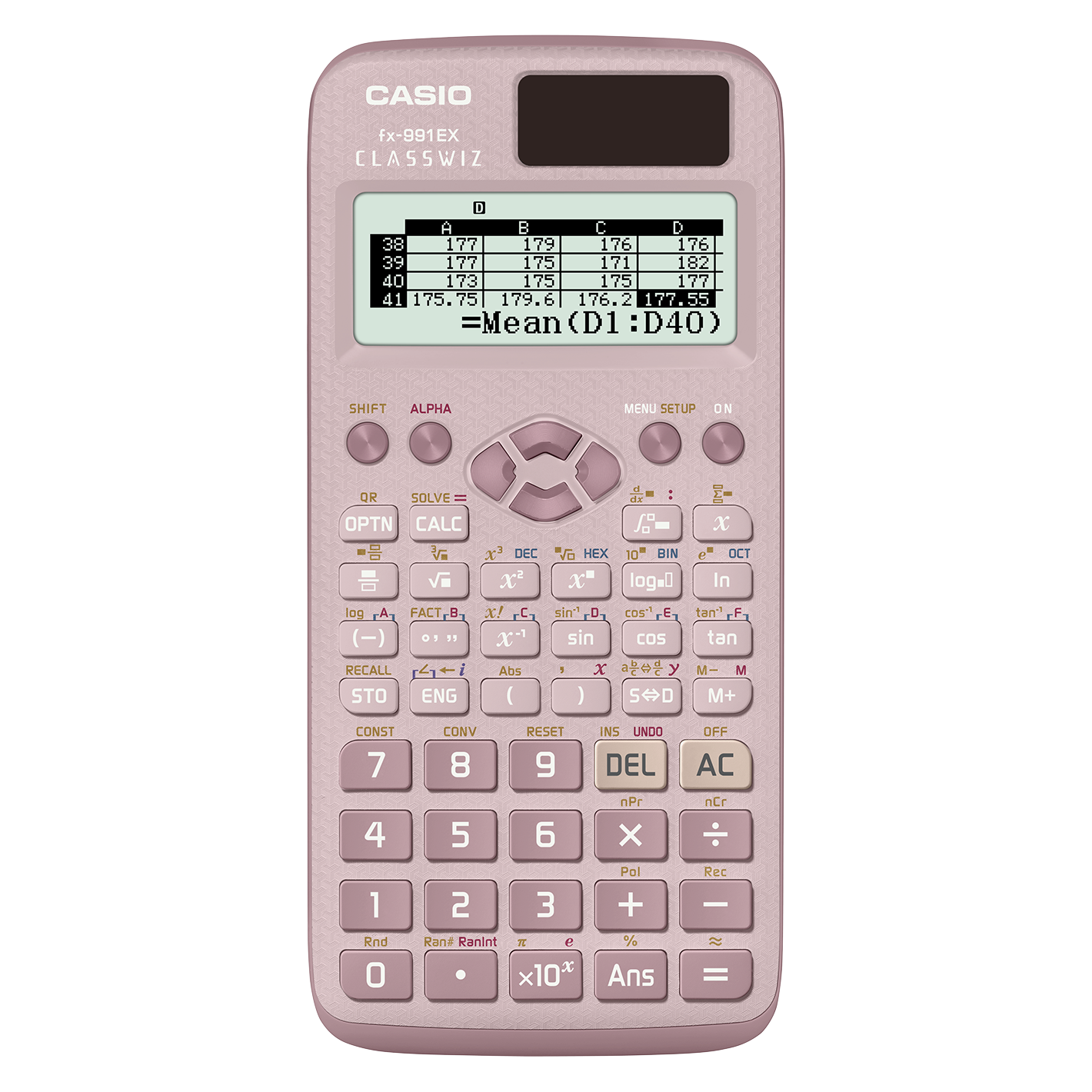 Casio fx-991EX Pink scientific calculator