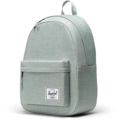 Herschel Classic XL Backpack Iceberg Green Crosshatch - side view