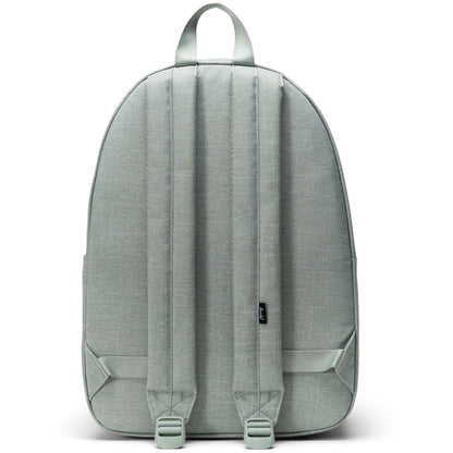 Herschel Classic XL Backpack Iceberg Green Crosshatch - detail view