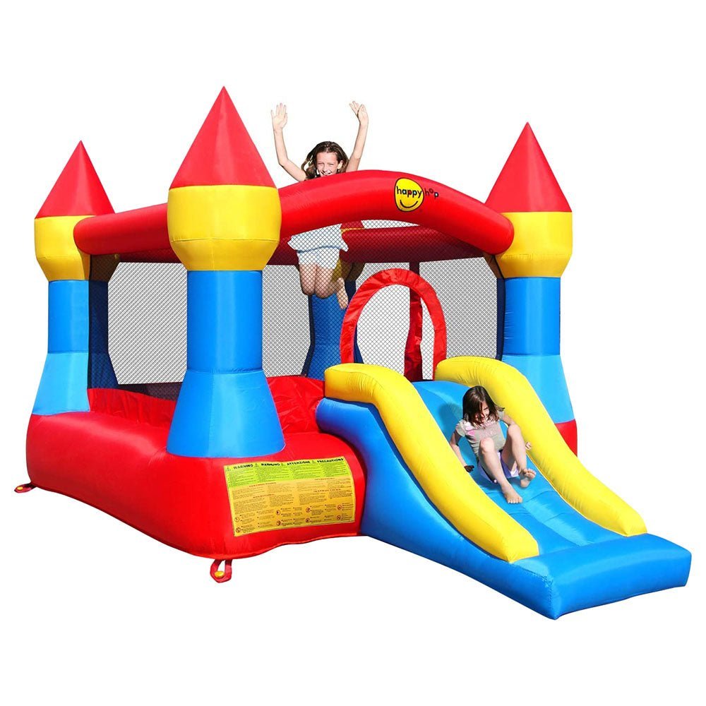 Happy Hop - Castle Bouncer with Slide and Pump | 3Y+ Happy Hop - Castle Bouncer with Slide and Pump | 3Y+