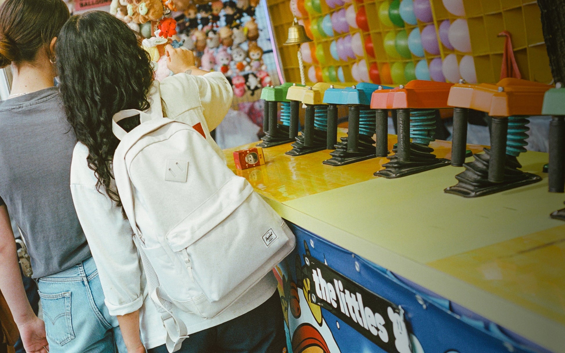 Herschel Heritage Backpack Moonbeam - lifestyle