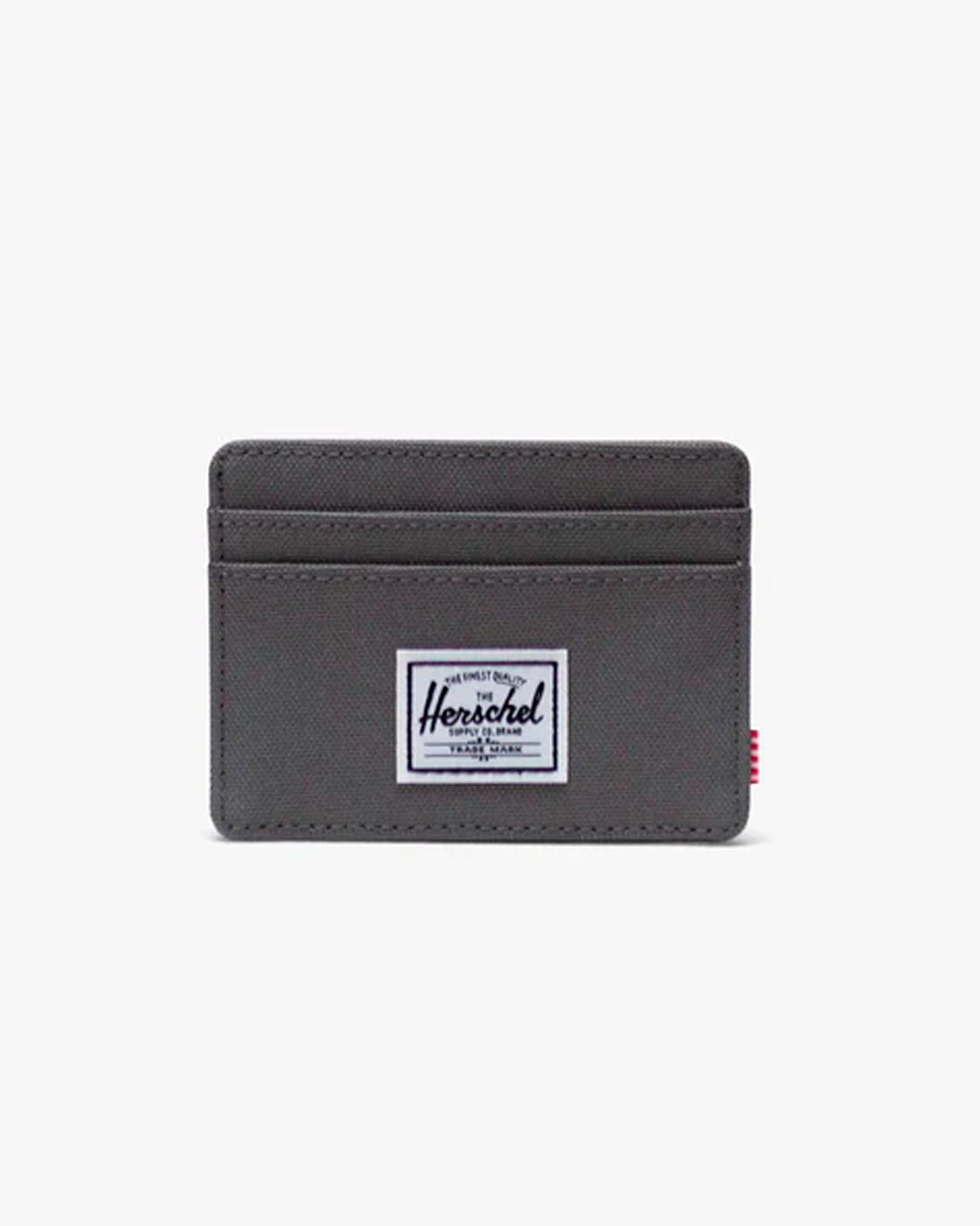 Herschel Charlie RFID Wallet in Gargoyle - front view