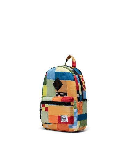 Herschel Heritage Kids Backpack - Checkered Patch, detail view