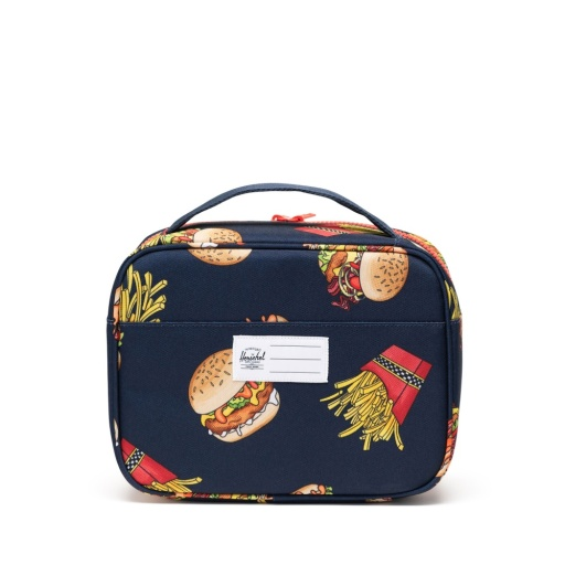 Herschel Pop Quiz Little Herschel Lunch Box Burgers and Fries 5L