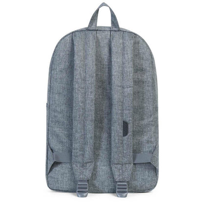 Herschel Heritage Backpack in Raven Crosshatch, detail view
