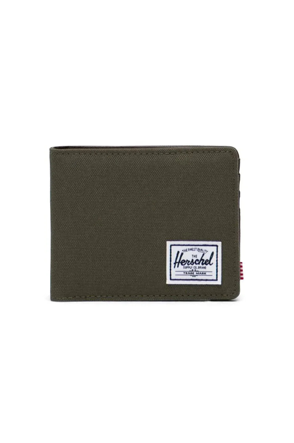 Herschel Hank RFID Wallet in Ivy Green - detail view