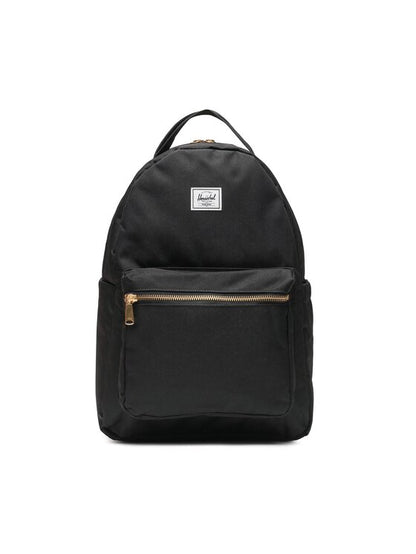 Herschel Nova Backpack in Black, 18L, front view on white background