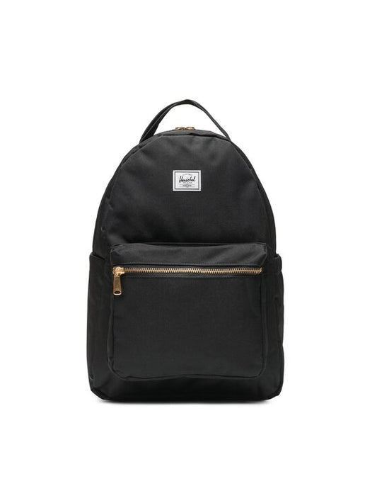 Herschel Nova Backpack in Black, 18L, front view on white background