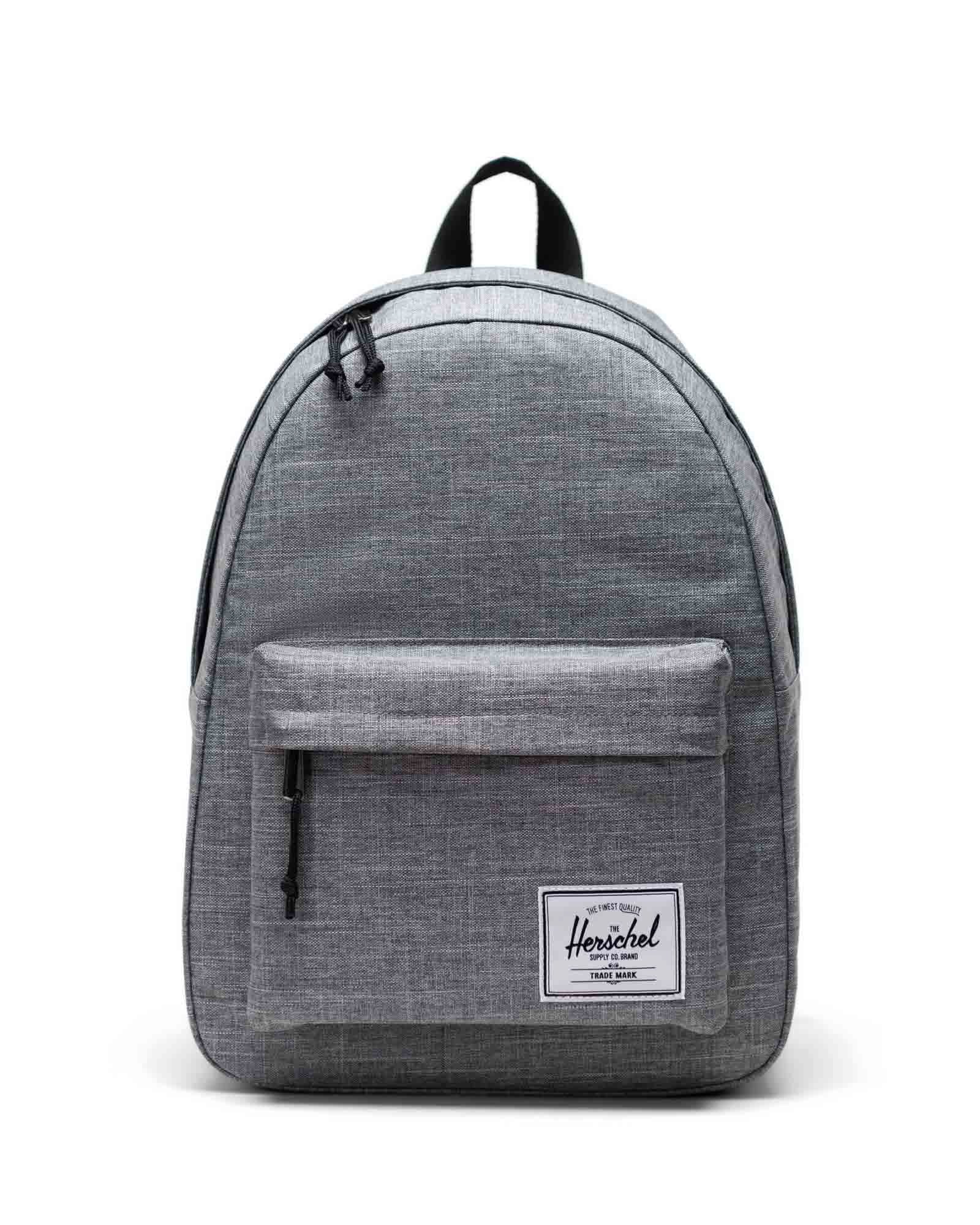 Herschel Classic Backpack Raven Crosshatch 20L - front view