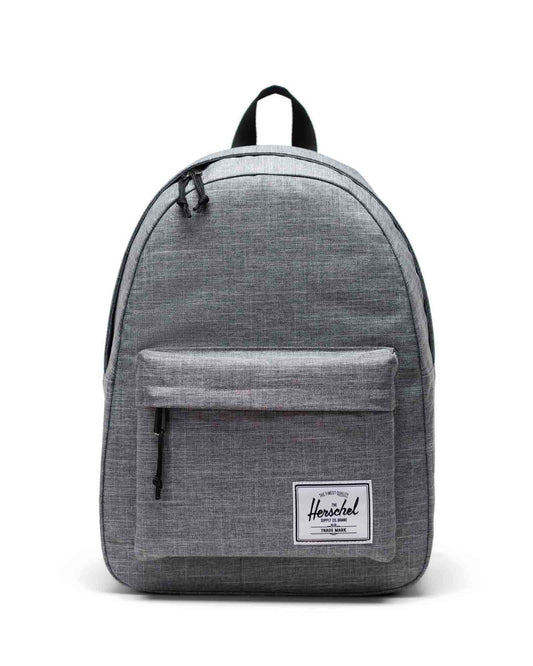 Herschel Classic Backpack Raven Crosshatch 20L - front view