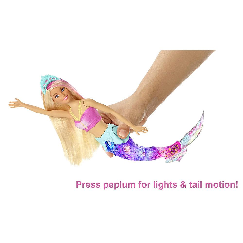 Barbie - Dreamtopia Sparkle Lights Mermaid Streaked Blonde Hair