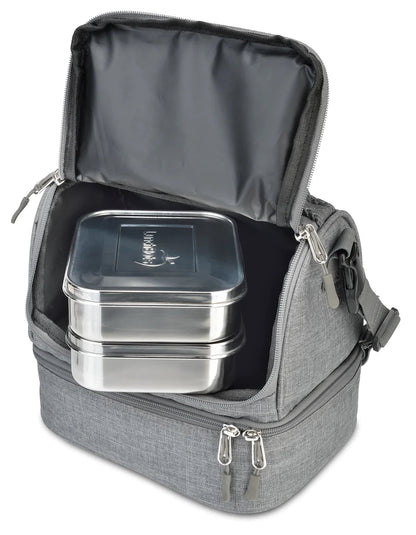 LunchBots - Duplex Bag - Grey