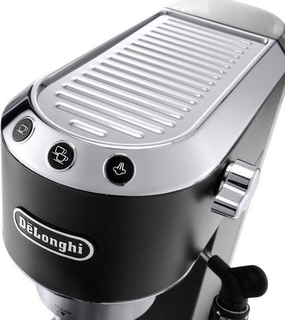 De'Longhi - DEDICA Pump Espresso Maker Black | EC685.BK