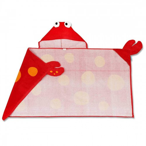 Stephen Joseph - Hooded Towel, Crab Stephen Joseph - Hooded Towel, Crab