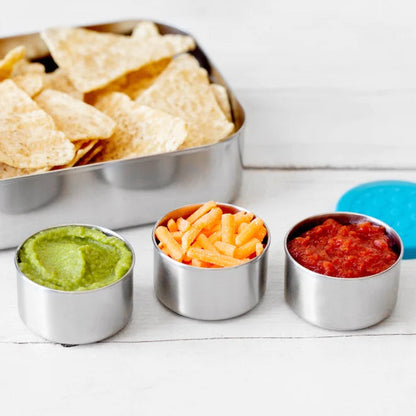 LunchBots - Dips | Stainless Steel | Set of 3 | 44ml Each