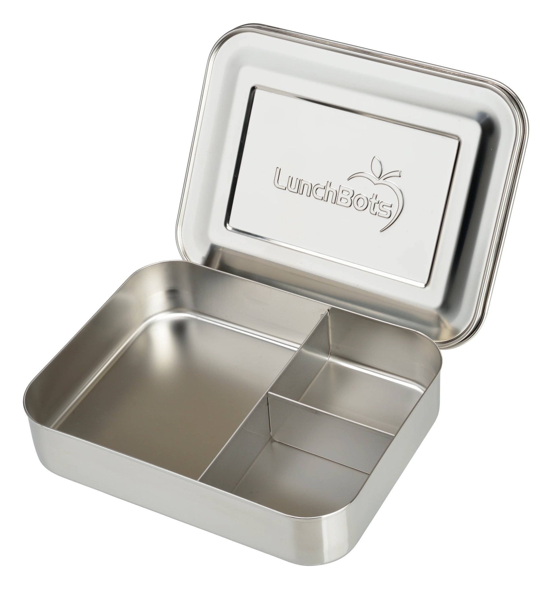 LunchBots - Large Trio Bento Box | 3 Compartments | Blue LunchBots - Large Trio Bento Box | 3 Compartments | Blue
