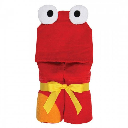 Stephen Joseph - Hooded Towel, Crab